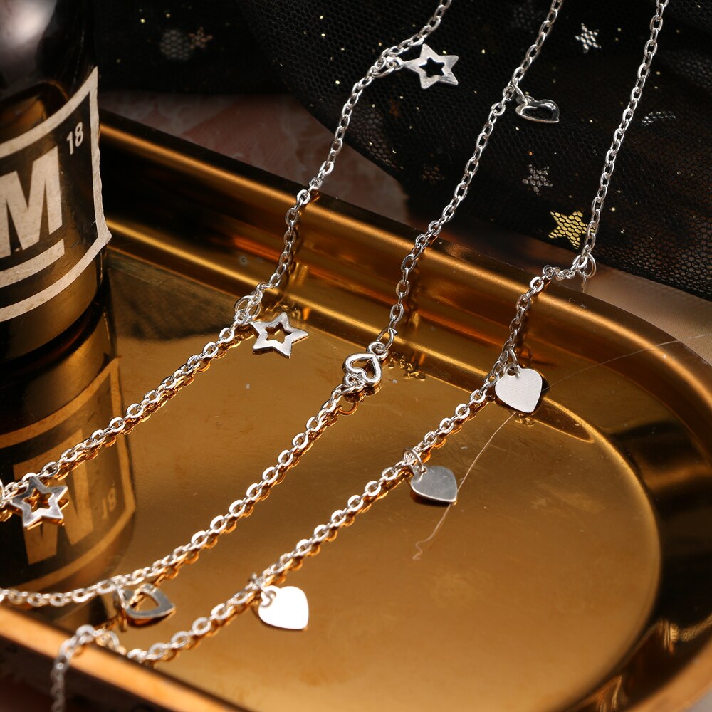 Lắc Chân Nhiều Lớp Phong Cách Bohemian Thời Trang | BigBuy360 - bigbuy360.vn