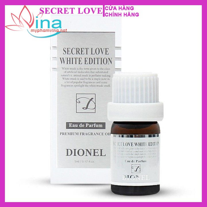 NƯỚC HOA VÙNG KÍN DIONEL SECRET LOVE WHITE EDITION (TRẮNG)