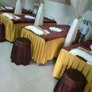GA GIƯỜNG SPA, DRAP SPA CHẤT THUN ĐỦ MÀU