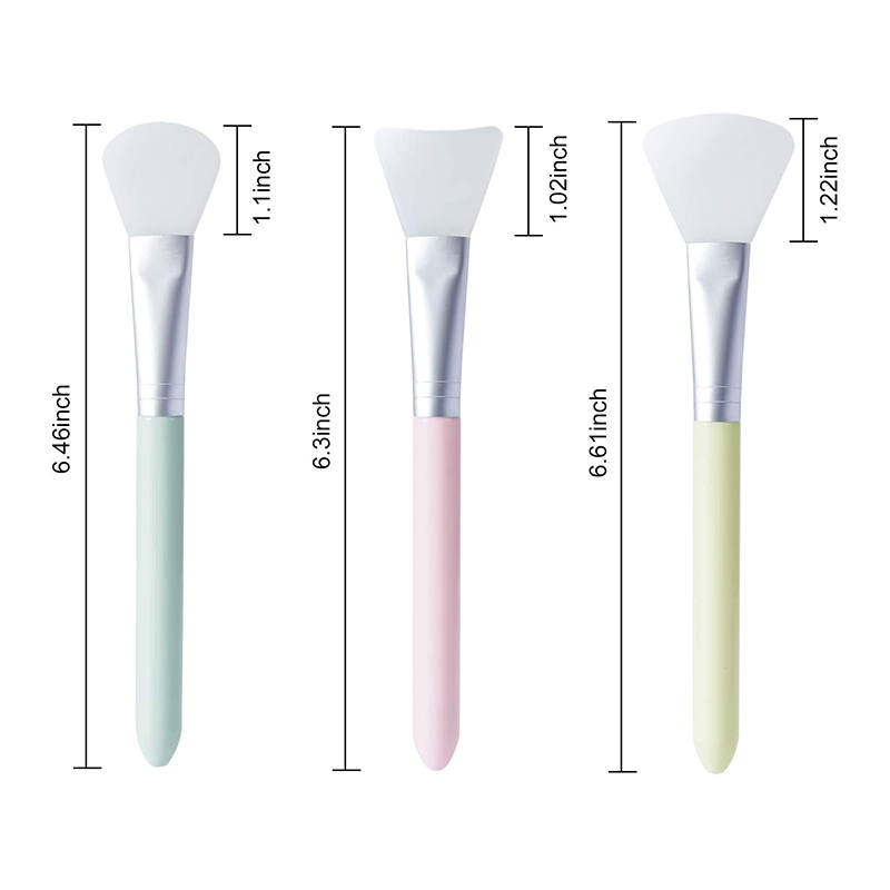 (Hàng Mới Về) Cọ Silicon Mềm Dùng Để Quét Mặt Nạ Diy Tiện Dụng