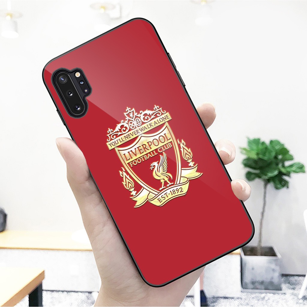 Ốp Lưng Samsung Note 10, Note 10 Plus, Note 10 Lite, Note 8, Note 9 BẰNG KÍNH CÂU LẠC BỘ BÓNG ĐÁ