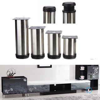 4 Chân kệ tivi inox  IVAN đế tăng nhựa  Ø 50