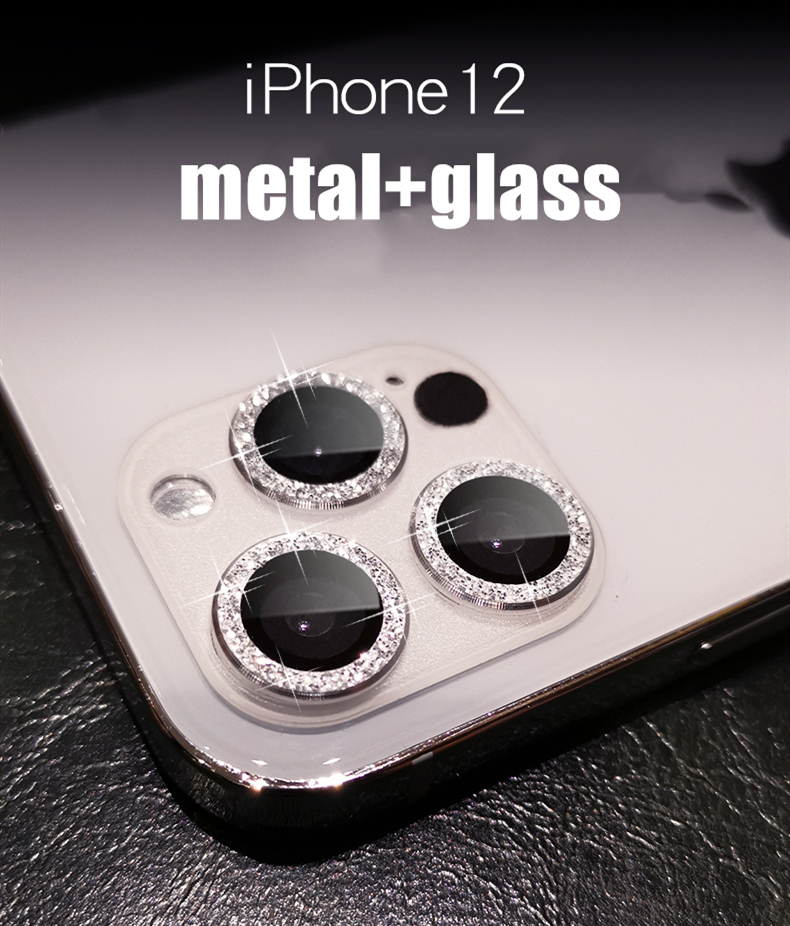 Viền Kim Loại Bảo Vệ Camera Cho Iphone 12 Pro Max 11 Pro Max 12mini 11 / 12pro