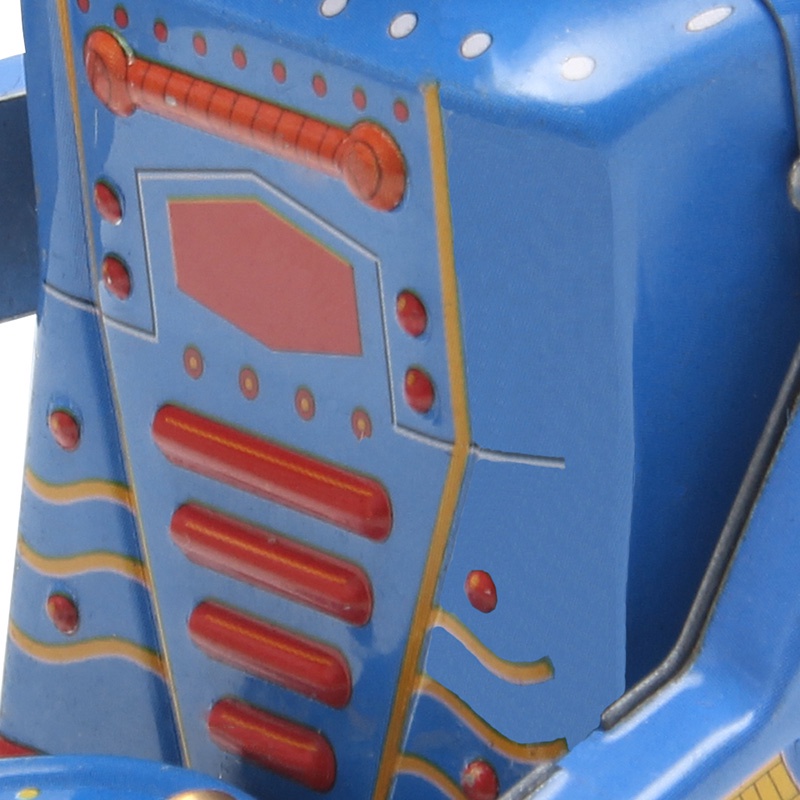 Robot đồ chơi lên dây cót bằng kim loại phong cách Retro