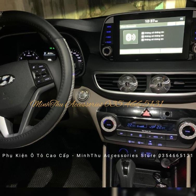 Bộ Đính Đá Full Nội Thất Xe Hyundai Tucson - Đá Cao Cấp Swarovski