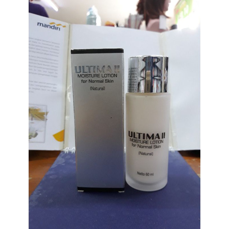 (hàng Mới Về) Lotion Lót Trang Điểm Ultima Ii Dưỡng Ẩm Tự Nhiên Dung Tích 60ml