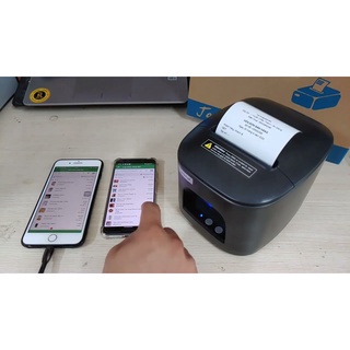 Máy in hóa đơn Xprinter -XP-Q80B  trên điện thoại và PC