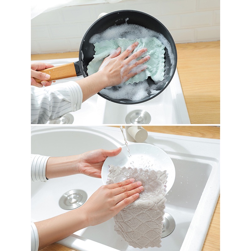 Khăn Lau Chén Dĩa Siêu Bền Tiện Dụng Cho Nhà Bếp
