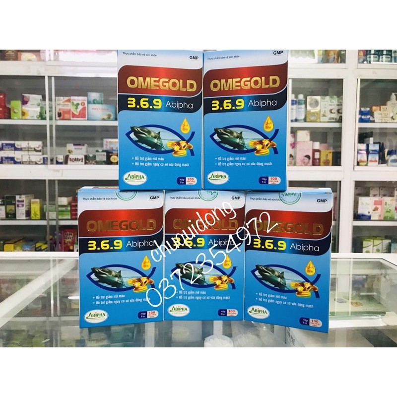 OMEGA 369 Viên uống sáng mắt cải thiện trí nhớ Hộp 100 viên