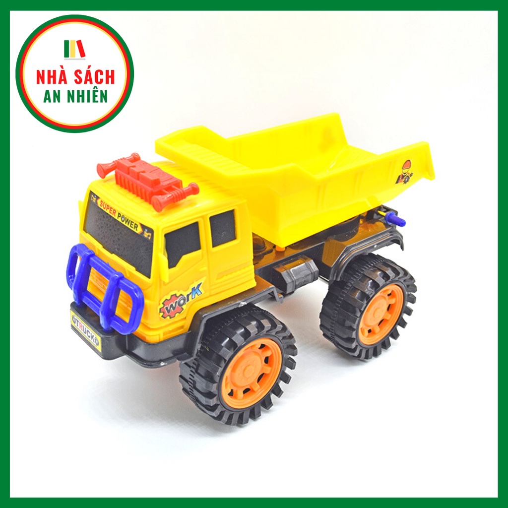 Đồ chơi xe xây dựng, xe ben, cần cẩu, máy ủi, máy xúc, máy xúc trộn, mô hình xe tải - ANNHIEN DC113