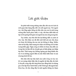 Sách - Cùng con học nói (QV129)