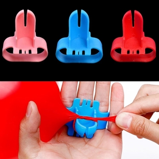 Phụ kiện buộc bong bóng bằng nhựa cao su dễ dàng thắt nút trang trí giáng sinh/ tiệc cưới/ sinh nhật
