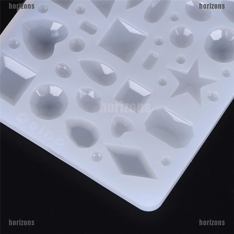 Khuôn Silicone Làm Mặt Dây Chuyền Đá Nhiều Kiểu