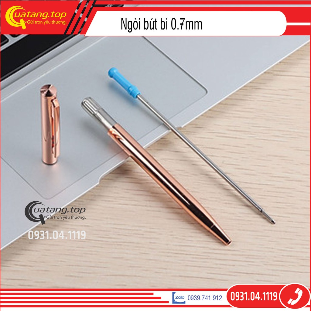 Ruột bút bi 0.7mm dùng cho bút gỗ xoay, bút ký tên và một số dòng bút CEO phổ biến trên thì trường