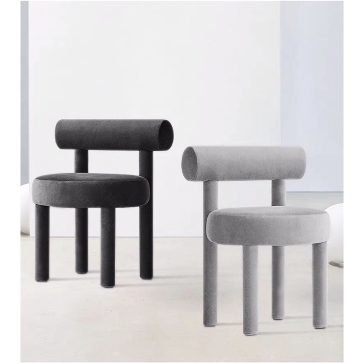 Ghế tựa lưng Way Chair chữ T - Ghế trang điểm, ghế trẻ em phong cách Bắc Âu nhẹ nhàng