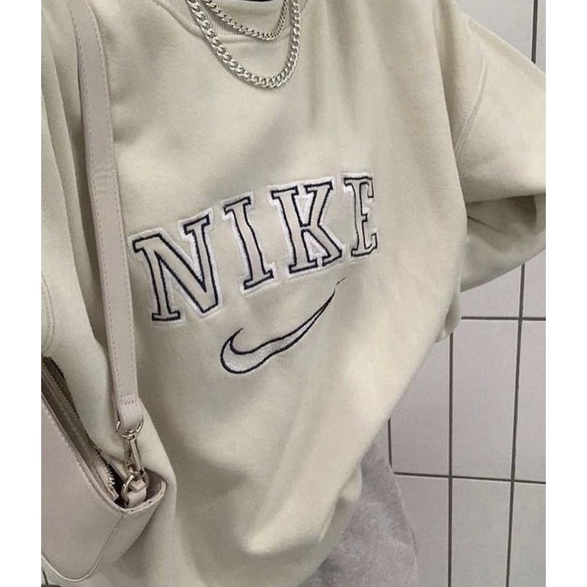 Áo nỉ lót bông custom thêu chữ N*ke | BigBuy360 - bigbuy360.vn