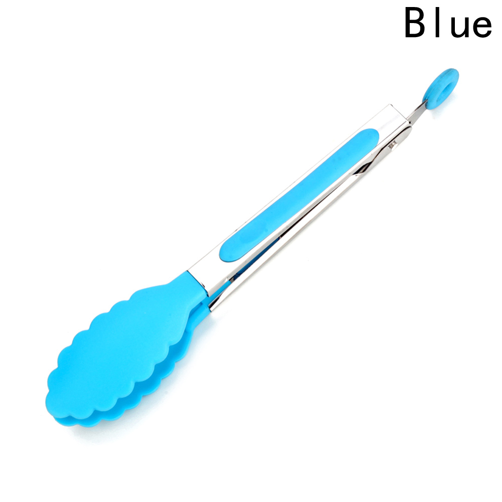 Zhizhong Sichuanwanhe2 Kẹp Gắp Thức Ăn Chống Dính Bằng Silicon 8 "