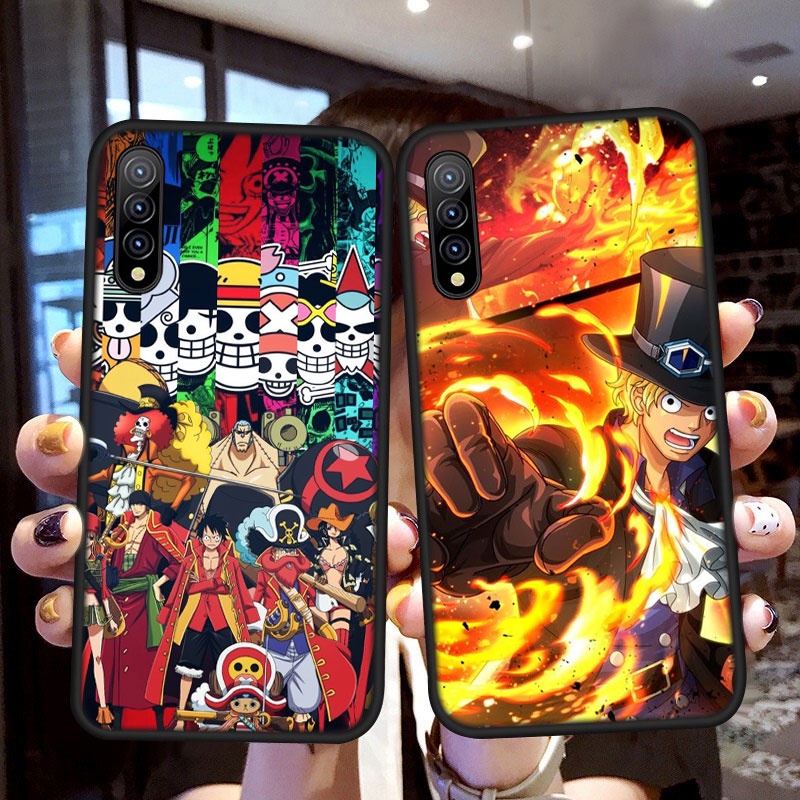 Ốp Điện Thoại Họa Tiết Hoạt Hình One Piece AE8 Cho Samsung Galaxy A82 A70 A50S A50 A40S A30S A30 A20S A20 A12