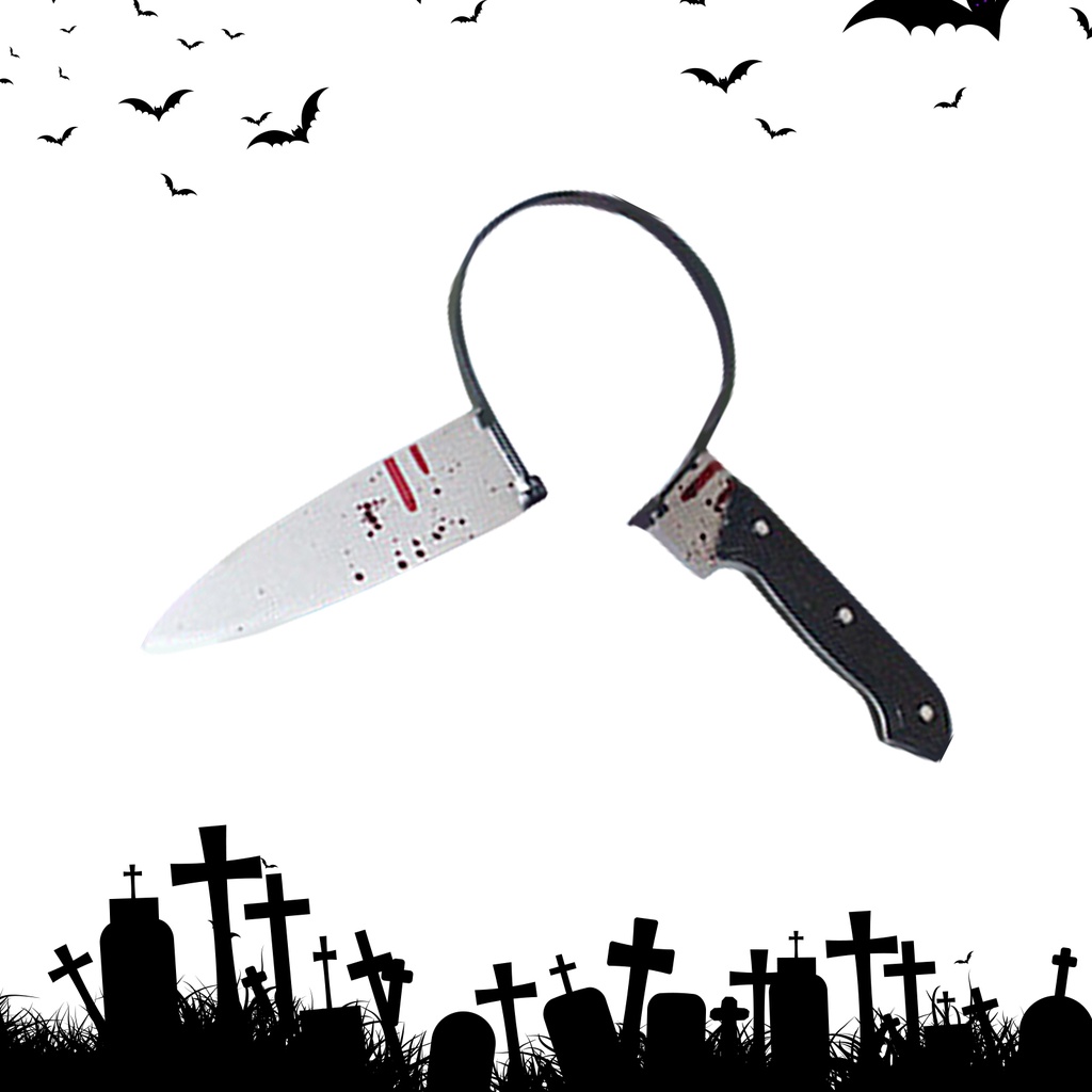 Cài tóc nhựa xanh thiết kế độc đáo hóa trang Halloween