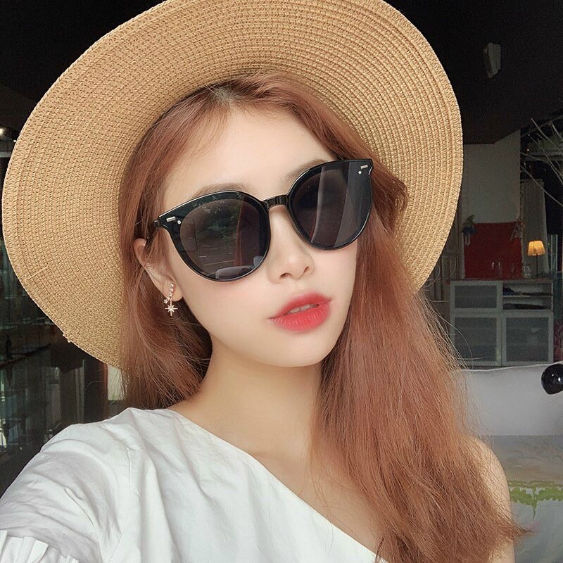 Kính mát gọng vuông chống tia UV400 Hàn Quốc,mắt kính thời trang nam nữ form unisex phong cách bảo vệ mắt HSU