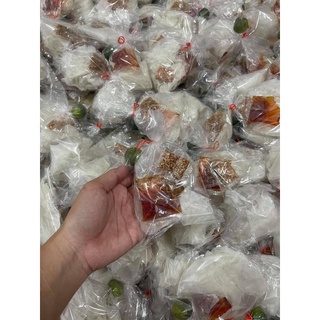 Bánh xâu vò rìa phơi sương 1 xâu 10 gói kem tắc