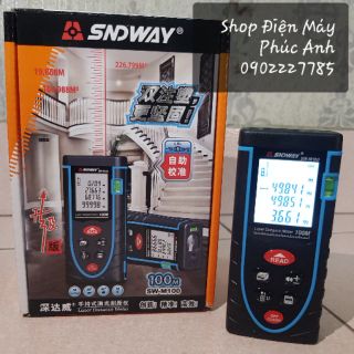 Thước đo khoảng cách bằng laser 100m sndway