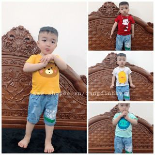 ÁO THUN IN HÌNH CUTE CHO BÉ