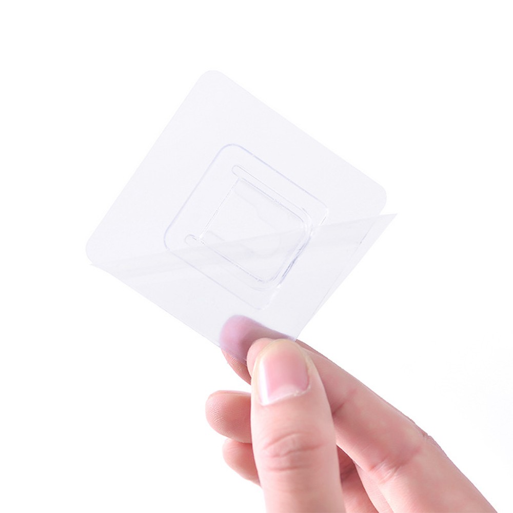 Miếng Dán Gài Giá Để Đồ V6 - Chữ U A V - Miếng Dính Dự Phòng Kệ Dán Tường - Giỏ Treo Nhà Tắm - Phù Hợp Các Loại Kệ Khung