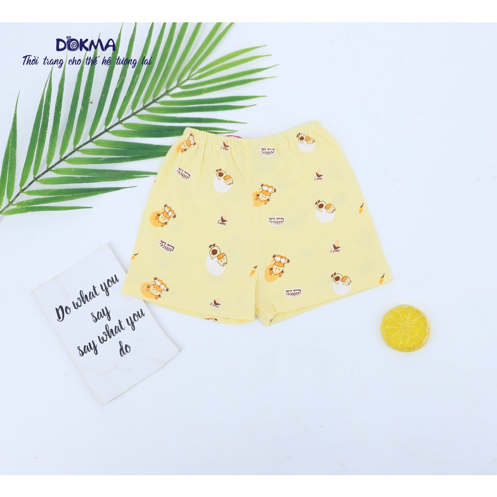 DB693Q Quần đùi sơ sinh Dokma (3-6M)