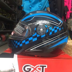 nón (mũ) bảo hiểm GXT Fullface lật hàm 2016 Xanh