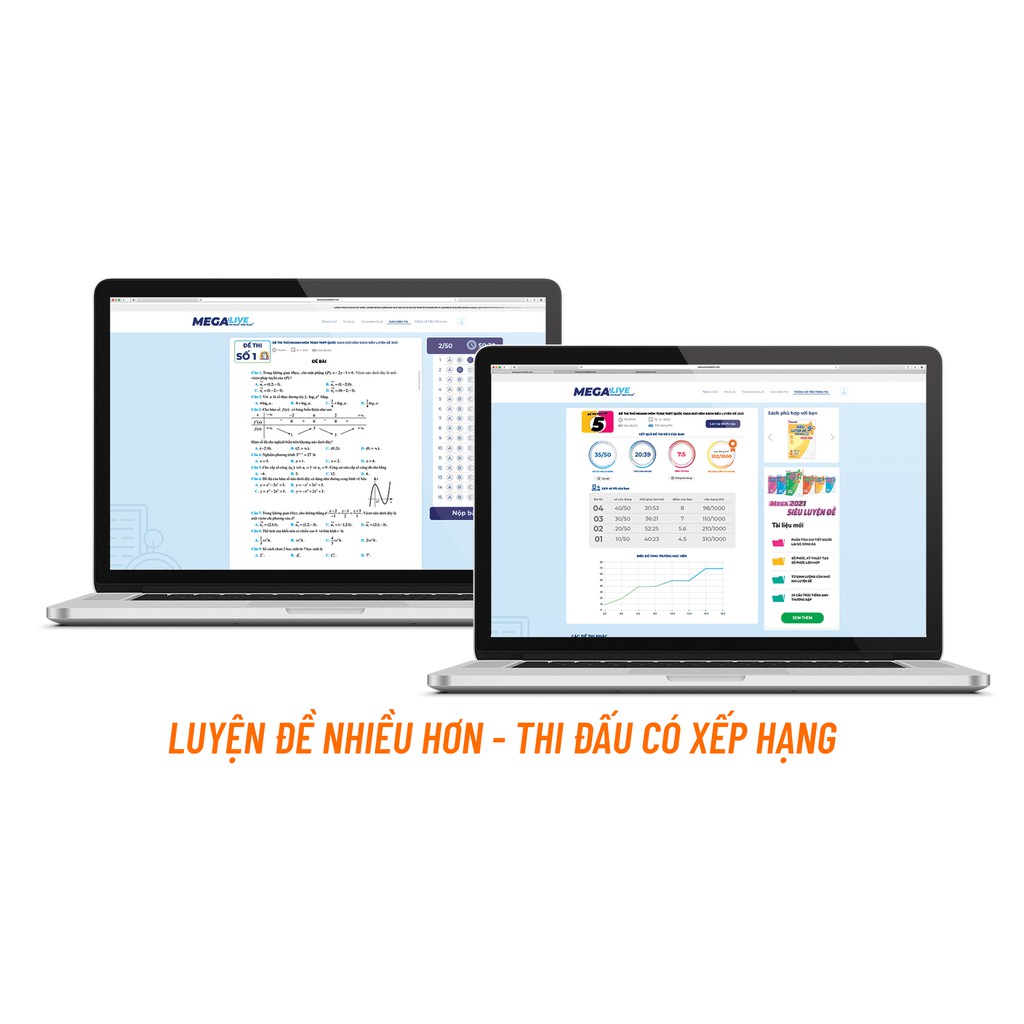 Sách Combo khối A Mega 2021 – Siêu luyện đề 9+ THPT Quốc gia TOÁN LÝ HÓA + Tặng vở