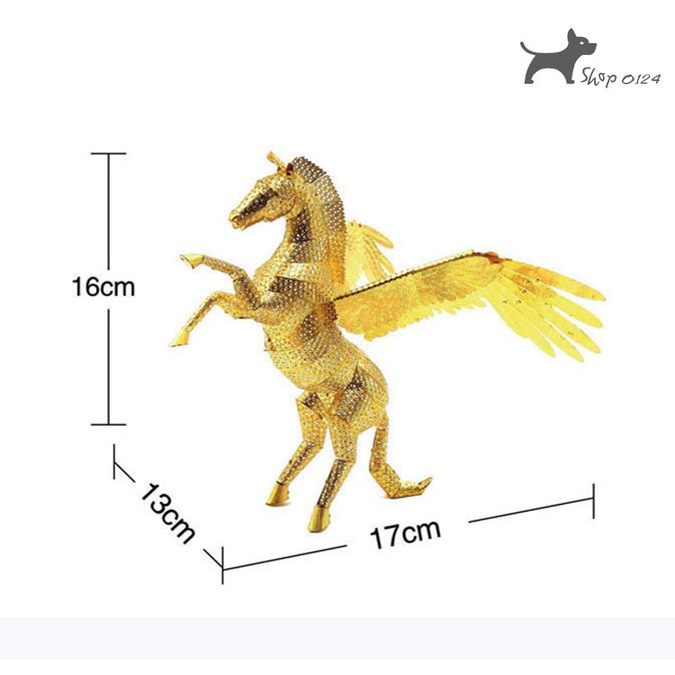 Mô hình thép 3D tự ráp ngựa Pegasus