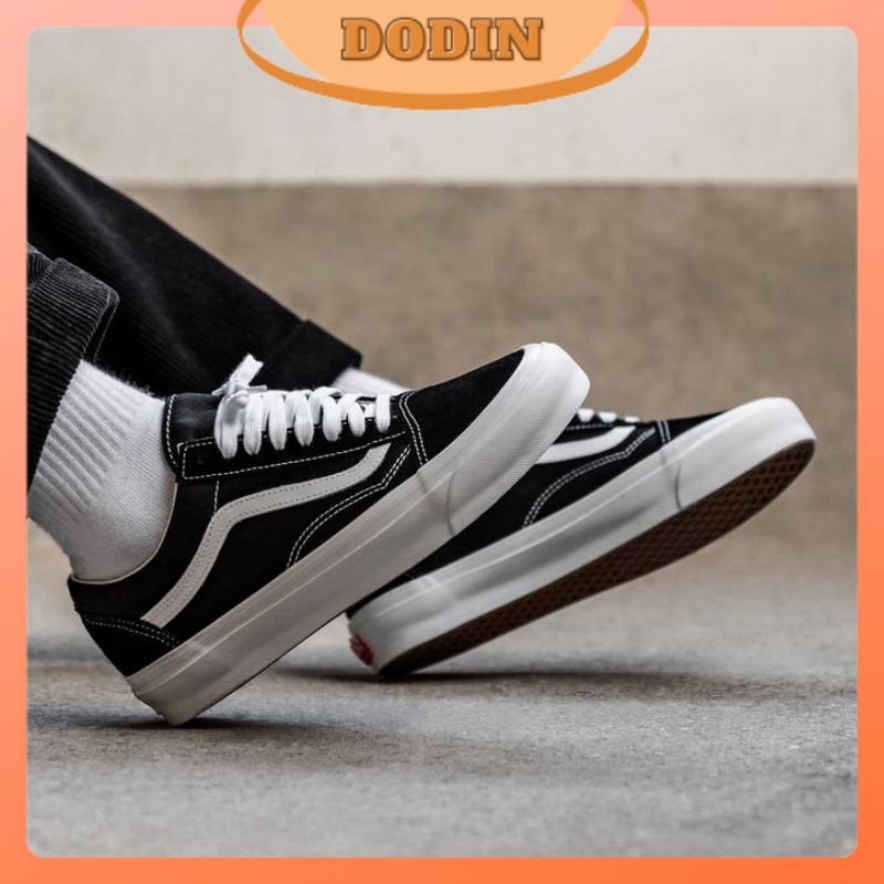GIÀY 𝐕𝐀𝐍𝐒 VAULT OLD SKOOL MÀU ĐEN ⚡Full box bill⚡ Giày thể thao nam nữ 2021