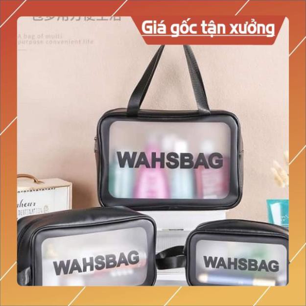 [Bán gía Gốc] Sét 3 túi đựng mỹ phẩm trong suốt mẫu mới, sét 3 túi mỹ phẩm washbag