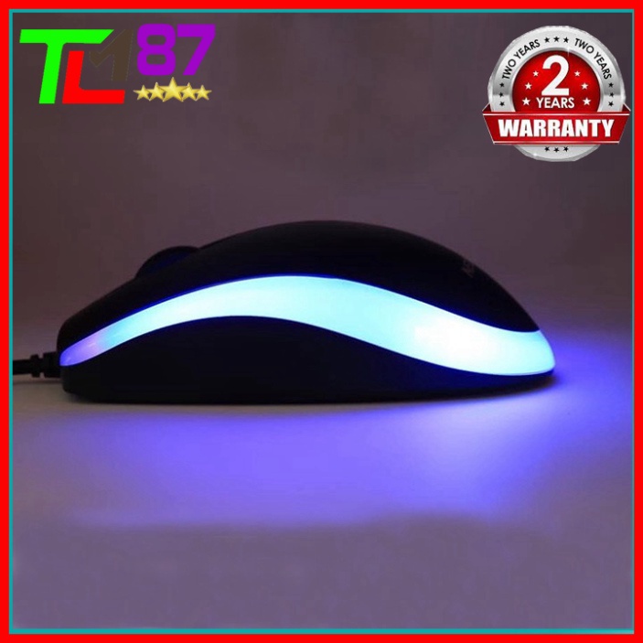 Chuột Máy Vi Tính Laptop Mouse Chơi Game NEWMEN N107 PLUS Đèn LED  - Chuột Gaming Có Dây Chuyên Game