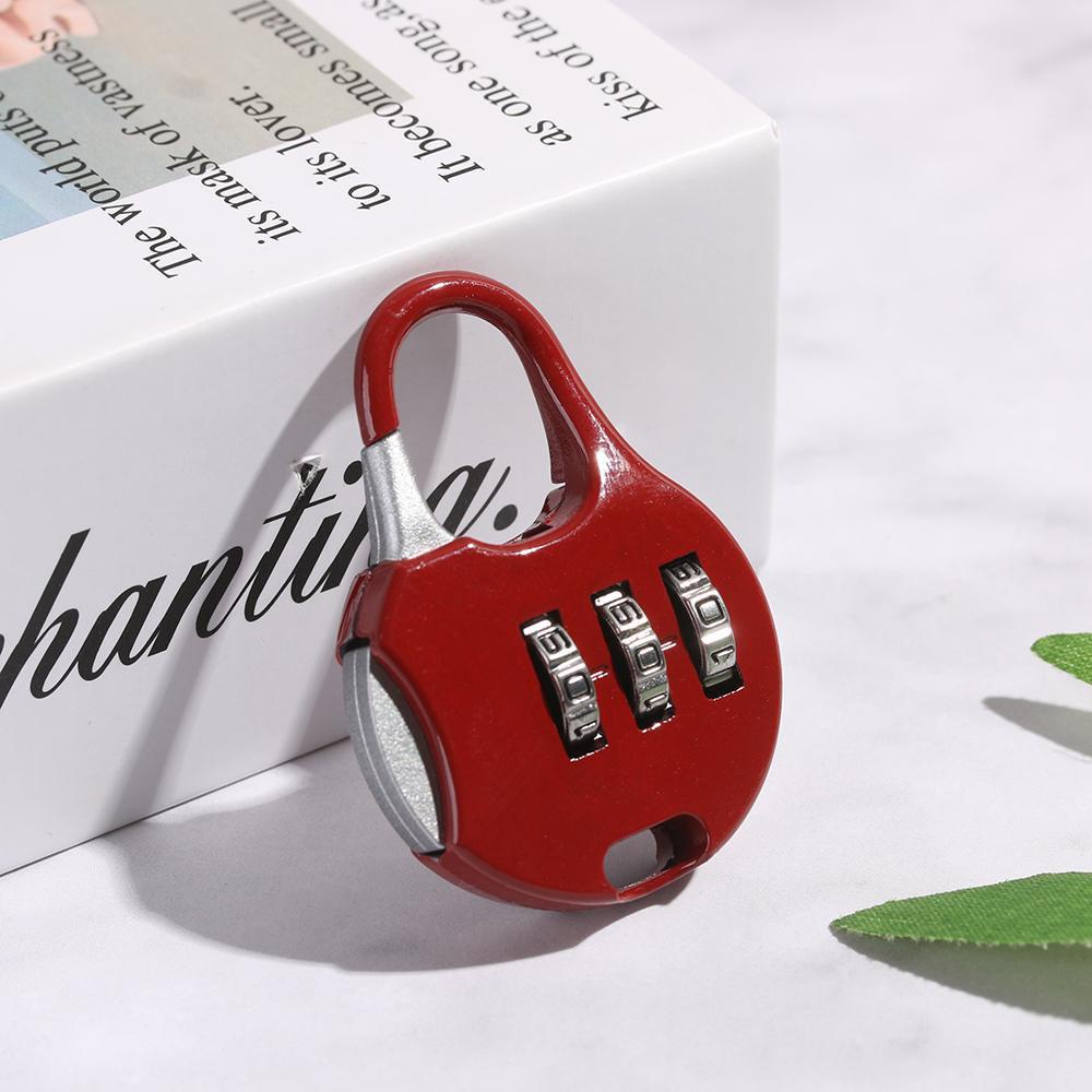 1 Ổ Khóa Mật Khẩu 3 Chữ Số Mini Tiện Dụng