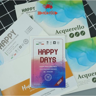 Giấy Vẽ Màu Nước HAPPY Hạng Họa Sĩ 300gsm [ Sugi art shop]