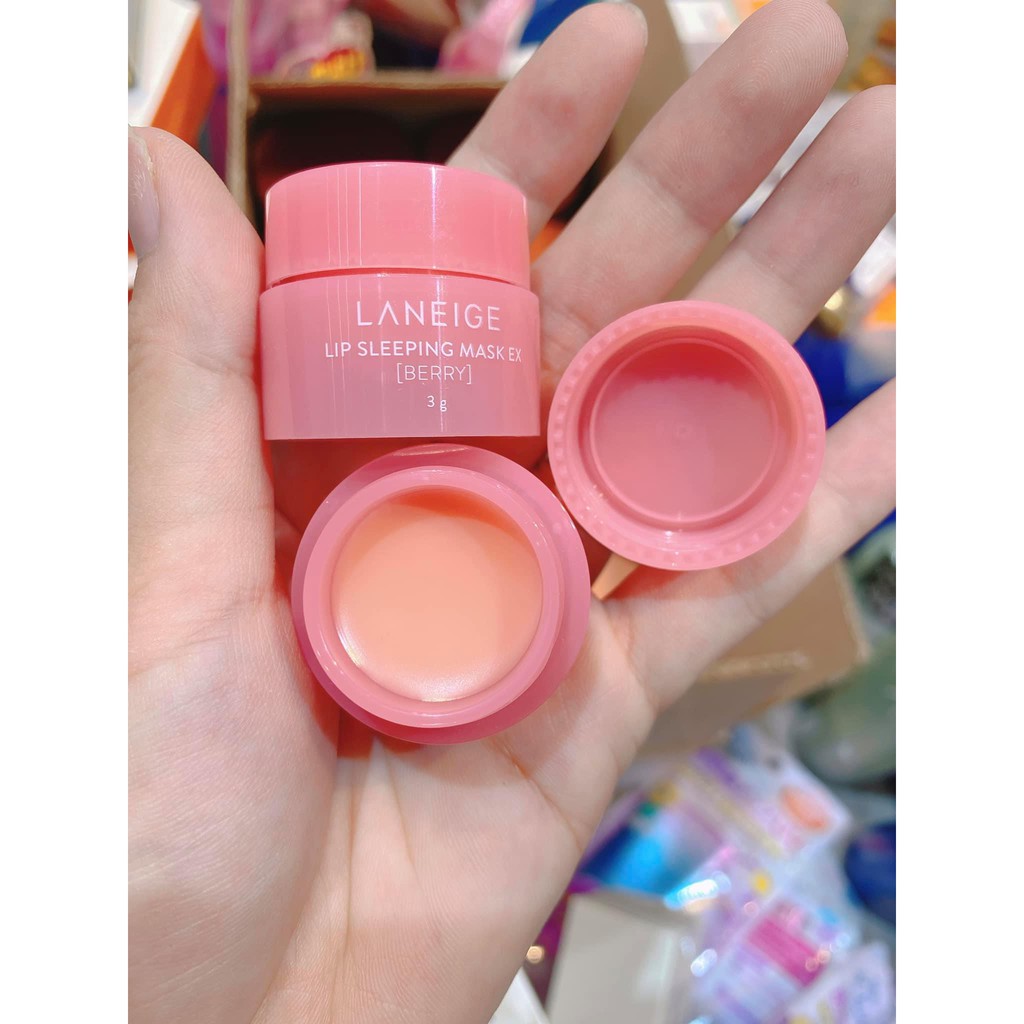 [Mini Size][Hàng Store] Mặt nạ ngủ cho môi Laneige Lip Sleeping Mask mini size 3gr