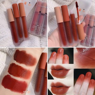 Set 3 son kem velvet herorange
