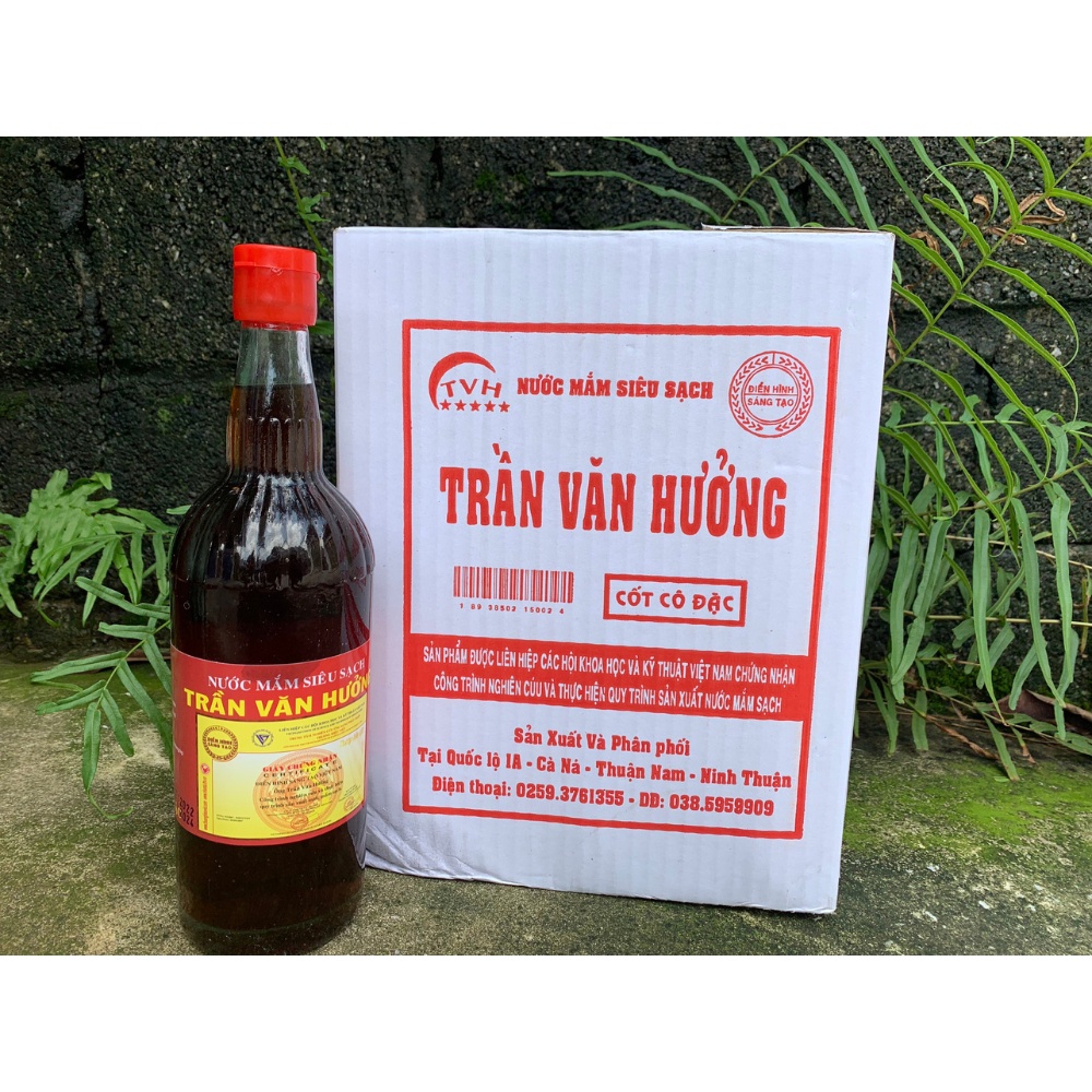 Nước mắm Trần Văn Hưởng loại đặc biệt cốt cô đặc chai sành