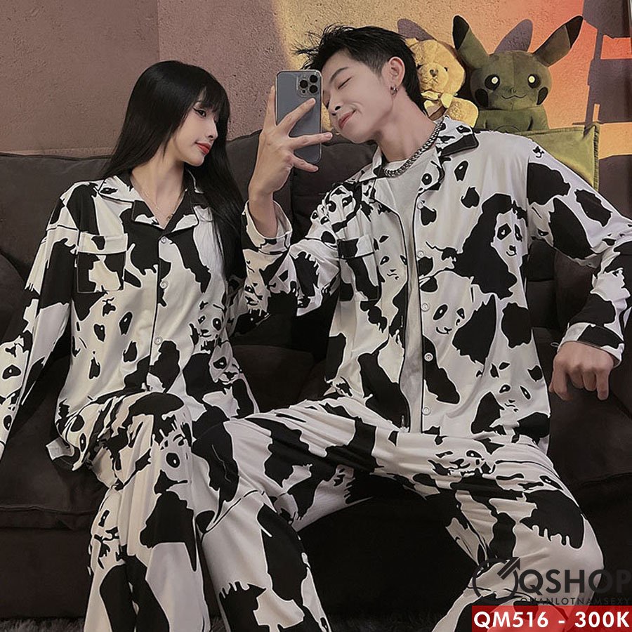 Bộ đồ pijama nam thun cotton mềm không quá dày QSHOP QM515 - QM516 - QM517