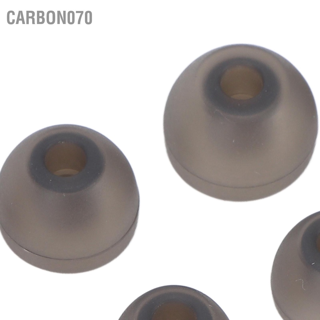 Carbon070 8 miếng đệm tai bằng silicon thay thế Giảm tiếng ồn Tai nghe thoải mái cho Sony WF ‑ 1000XM3 1000XM4