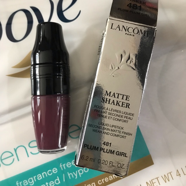 Son 481 Plum Plum Girl Matte Shaker Lancome 6,2ml -usa