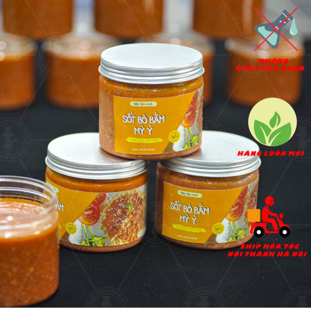 Sốt Mỳ Ý Spaghetti Thịt Bò Bằm - Ship Hoả Tốc Hà Nội