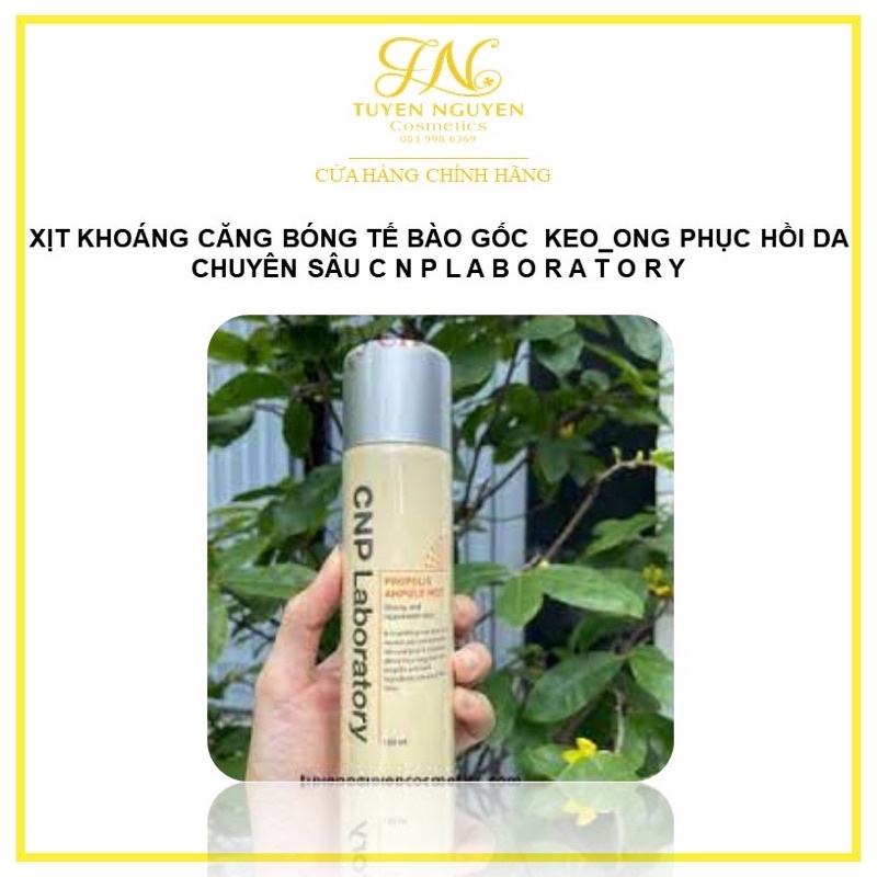 Xịt Khoáng Chiết Xuất Sáp Ong CNP Laboratory Propolis Ampule Mist