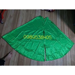 Quần váy mặc áo dài ống rộng