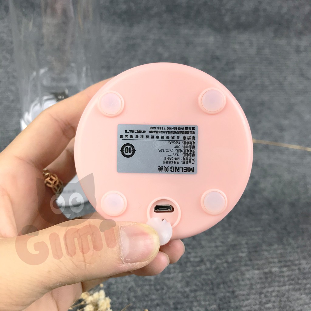 [GIMIVN75K  Không mạnh hoàn tiền] Máy Xay Sinh Tố Cầm Tay MELING