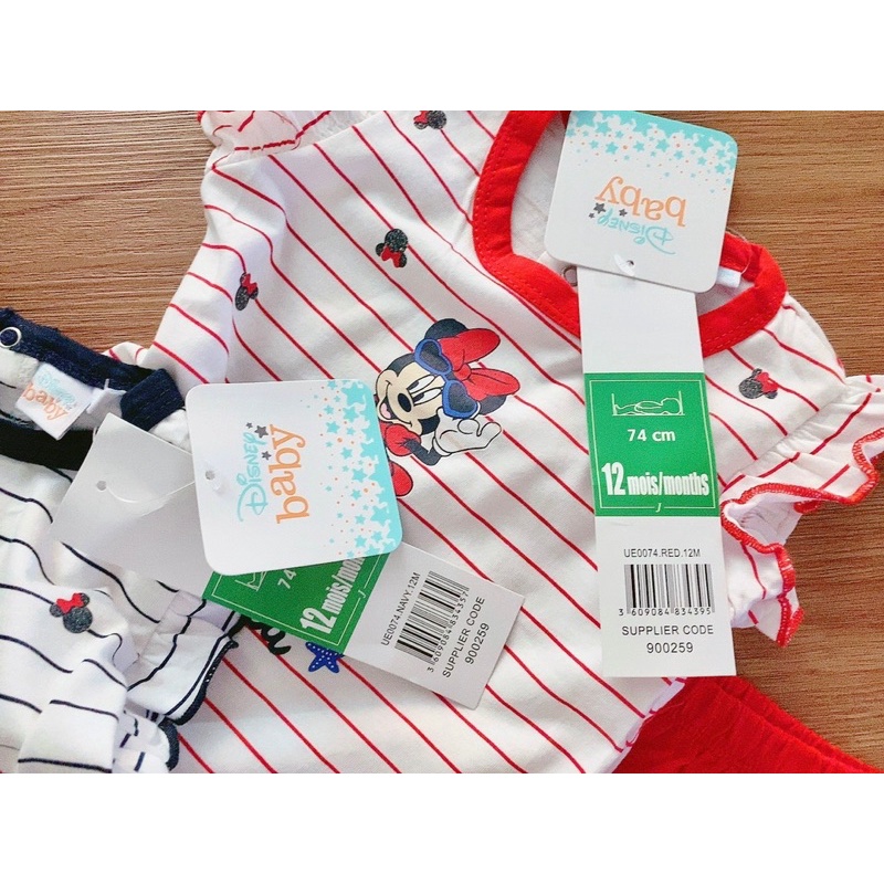 Bộ cộc tay Disney dư xịn cho bé gái