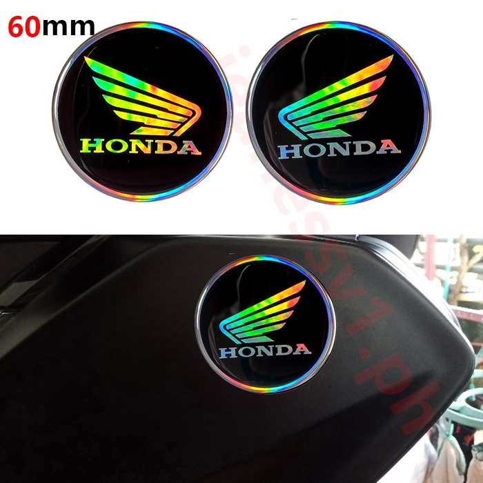 Miếng Dán Trang Trí Bình Xăng Xe Mô Tô honda cbr600rr cbr1000rr Bằng Nhựa resin Màu Cầu Vồng Phản Quang