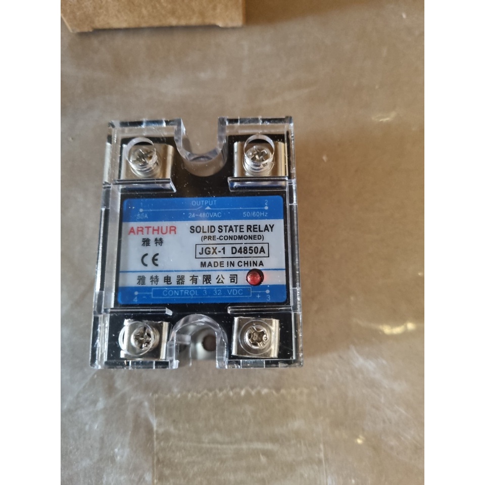 Rơ le bán dẫn Athur 100DA, 100VA, 100AA, 40VA, 40DA, 50VA, 60Va, 80VA, 40AA, đế tản nhiệt nhỏ, đế tản nhiệt to